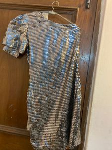 Mirror One Shoulder Dress