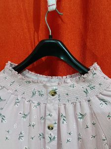 Floral Button-Down Top