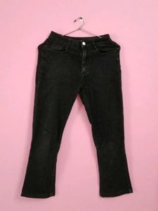 Black Flared Jeans