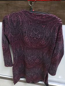 Brand teacher Woollen kurta