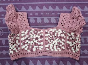 Crochet Stylish Crop Top