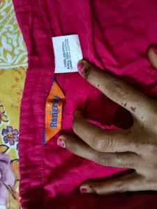 Pink Ethnic Skirt
