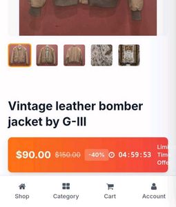 Vintage Brown Suede Jacket