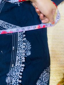 3 Pece Black Color Cotton Set