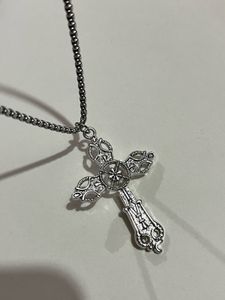 Y2k Gothic Cross Necklace