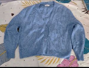 combo for BEIGE AND BLUE CARDIGAN