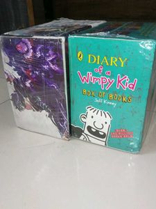 Book Set - Diary of a Wimpy Kid &amp; Solo Leveling