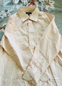 Peach Formal Shirt For Men