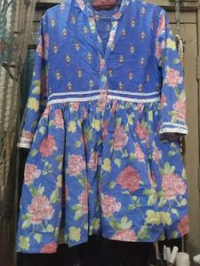 L Size Pure Cotton Short Kurta