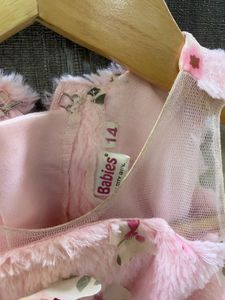 Cute Pink Flower Dress