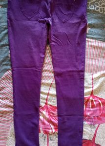 Purple Corduroy Pants