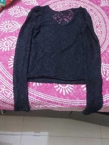 Crop Top Soft Net