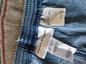 Unisex Denim Look Cotton Pants