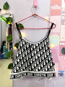 Black Dior Top