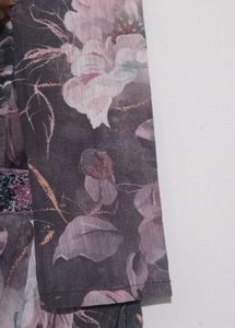Mauve Floral Maxi Dress