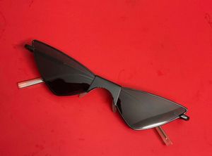 Trendy Black Cateye Sunglasses
