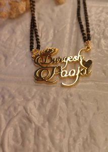 Customize Couple Name Mangalsutra