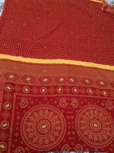 Bandhani Puja Saree