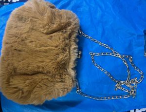 Fur Crossbody Bag
