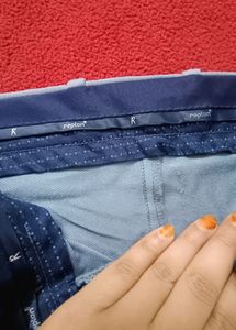 Repton Casual Blueish Grey Trousers For Men 🛍️🫧