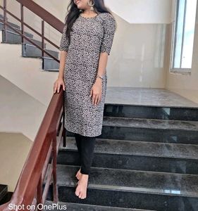 Straight Long Kurta 👍