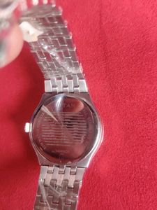 Titan Silver Watch