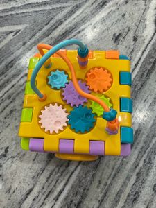 Activity Cube For Toddlers And Kids