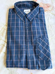 Checked Blue Shirt