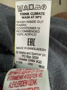 Grey Cowl Neck Sweater