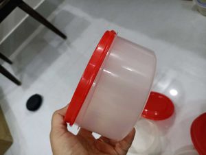 Set Of 3 Plastic Containers