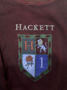 Hackett Burgundy Crewneck Sweatshirt
