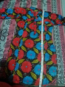 Floral Print Kurti For Women