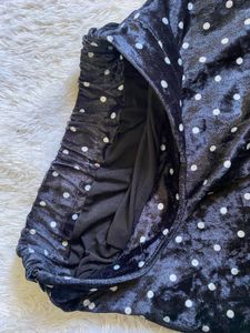 Vintage Polka Dot Midi Skirt