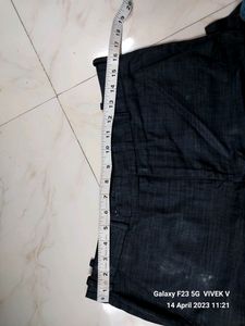 Stichd Black Pant