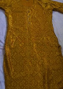 MEHENDI COLOUR KURTI