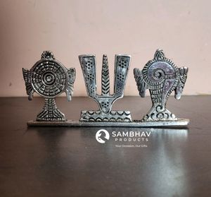Antique German Silver Shanku Chakra