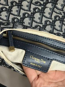 Christian Dior Oblique medium saddle