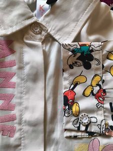 💐🌴🥀Minnie Mouse shirt,beach print top,and flora