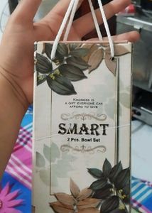 SMART 2-Piece Bowl Set - Botanical Design