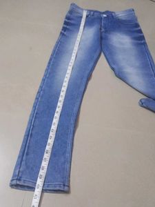 Light Wash Denim Jeans New Piece (Not Used)