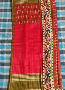 Most Premium Modern Rare Woven Silk Saree