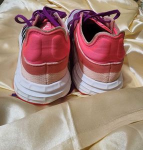 ADIDAS Originals Women White &amp; Pink Sneakers