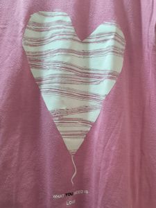 NUON Top Pink Half Sleeves