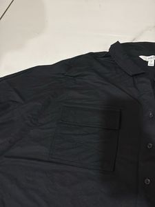 Black over size shirt
