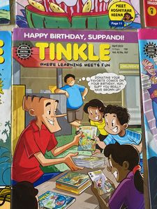 A Set Of 8 Tinkle Comics
