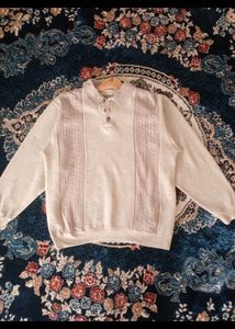Knit.. Polo Sweatshirt..