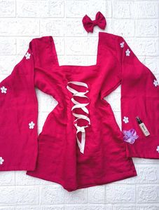 Corset Back Pinteresty Kurti 🌷