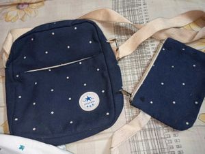 Stylish Crossbody Bag &amp; Pouch Set
