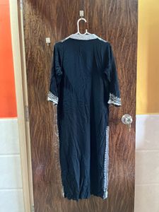 36 Bust Mirror Work Cotton Kurta For Women