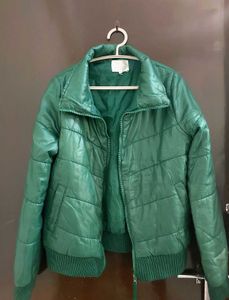 Unisex Green Hooded jacket